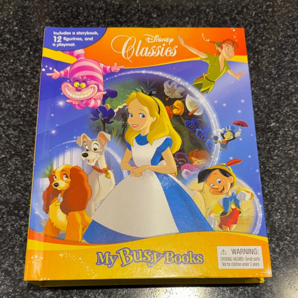 Disney Classics My Busy Books - Blue and Yellow